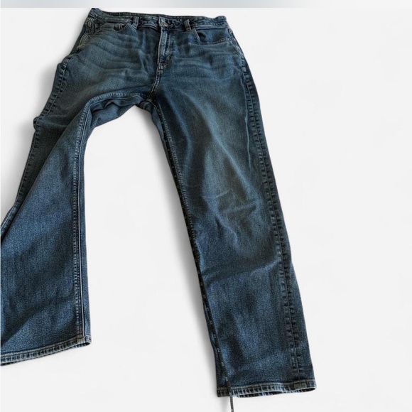 American Eagle Outfitters Dark Blue Straight Jeans - Picture 3 of 6